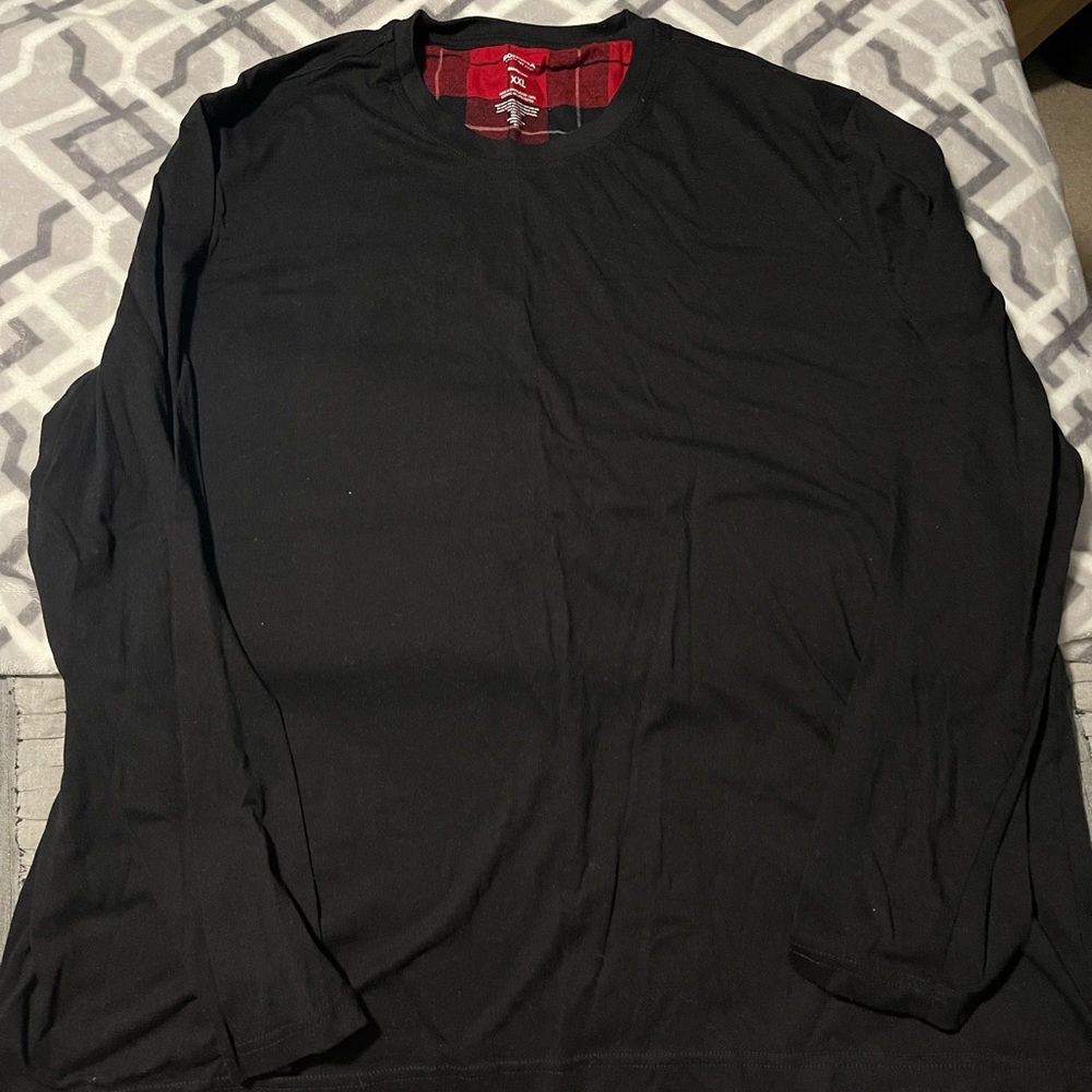 Sonoma - Long Sleeve Black T-Shirt - Size: XXL